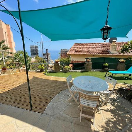 Maison Avec Jardin, Vue Mer Aux Portes De Monaco Beausoleil Luaran gambar
