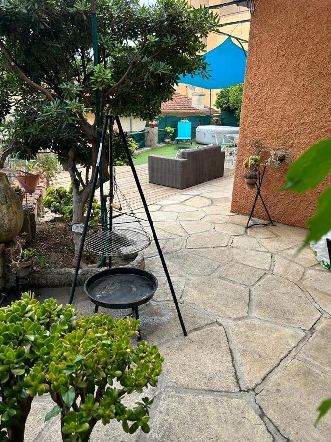 Maison Avec Jardin, Vue Mer Aux Portes De Monaco Beausoleil Luaran gambar